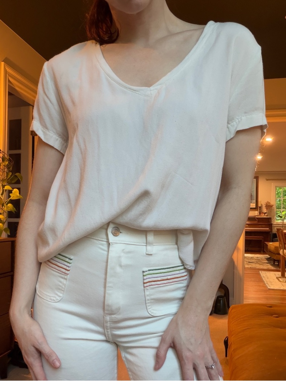 Anthro blouse